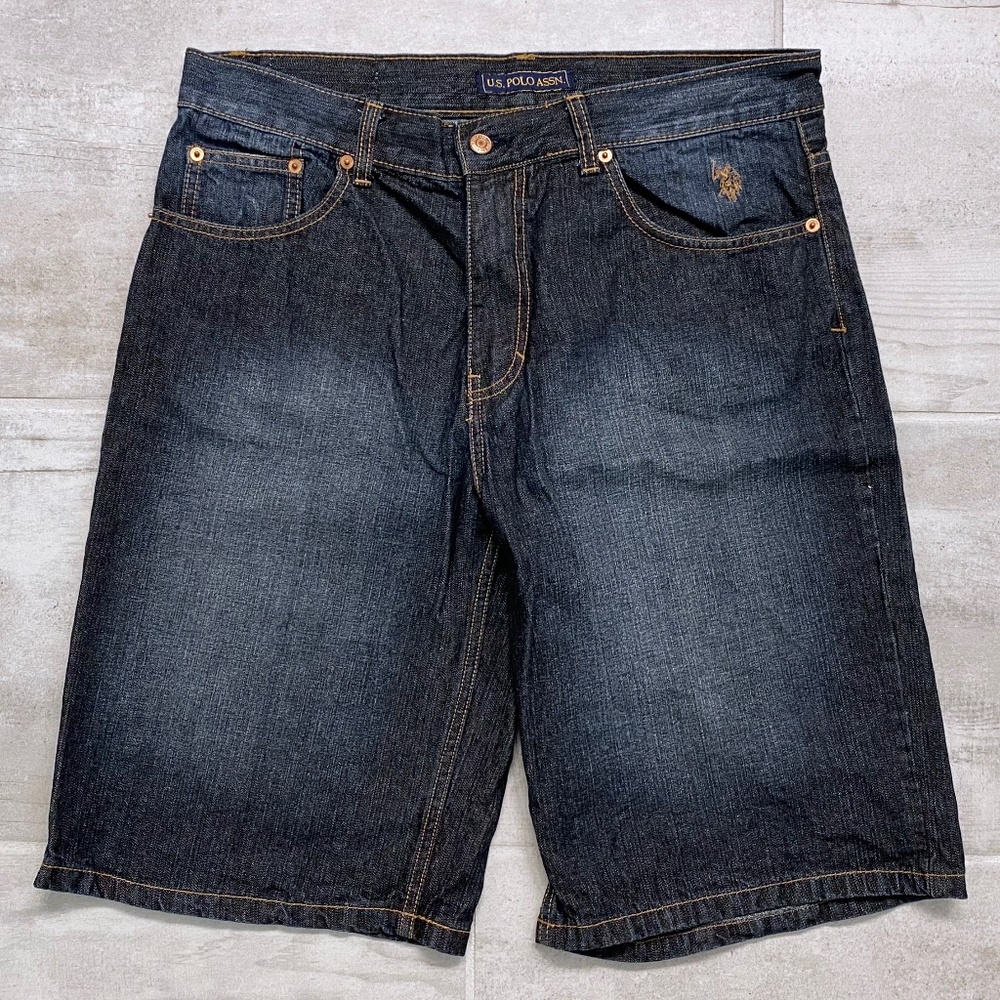 U.S. POLO ASSN. Blue Denim Shorts